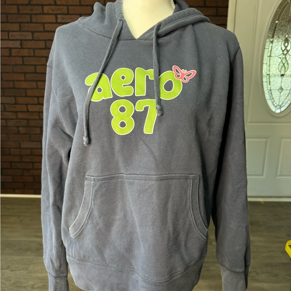 Aeropostale XL Aero 87 Pullover Hoodie Cotton Blend